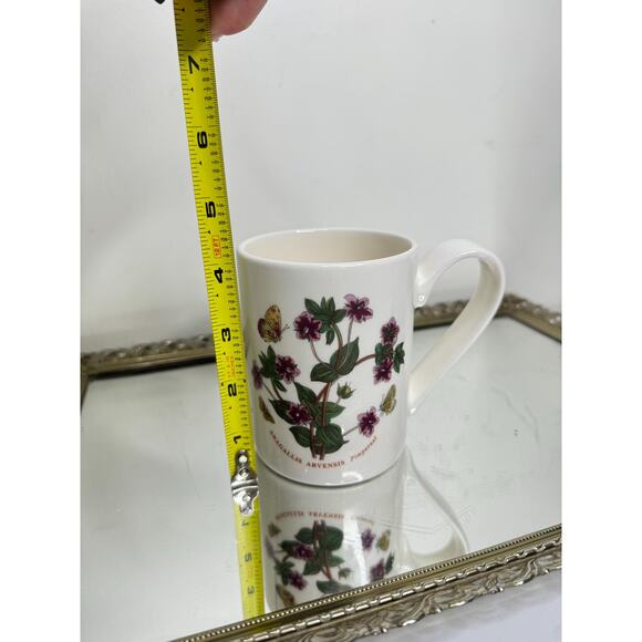 Vintage Portmerion Botanic Garden large mug Anagallis Arvensis, Made in England - Picture 8 of 8